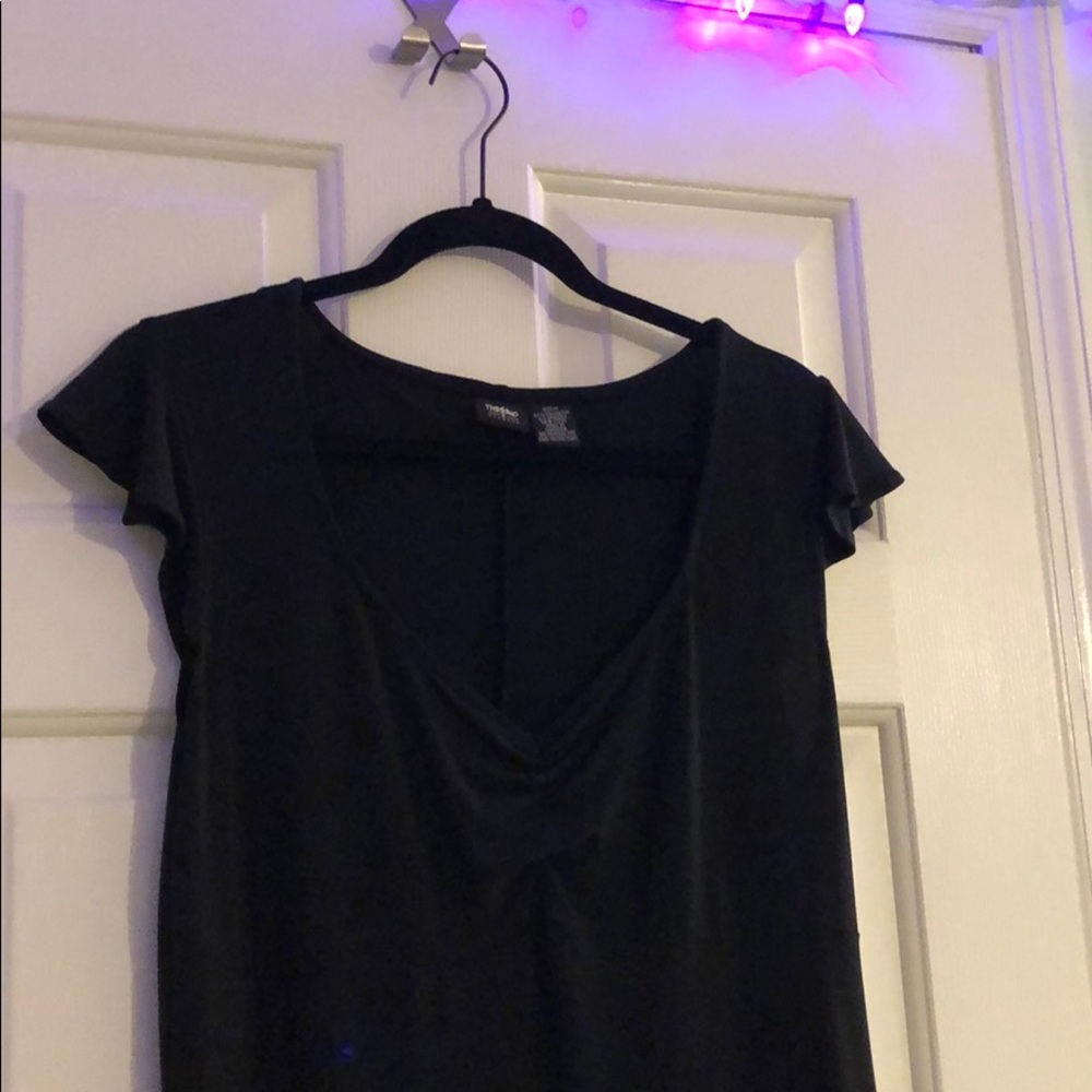 Mossimo mid-length black date dress
